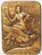 Art Deco Bronze Medal, Chamber Of Commerce Of Roubaix, Hippolyte Lefebvre