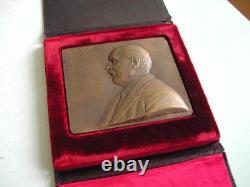Art Deco Bronze Plaque, Léopold Bellan Association, 1924, Ch. Pillet #5