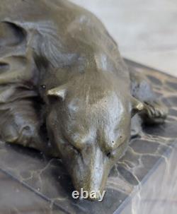 Art Deco Bronze Polar Bear Bookend Figurine