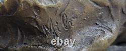 Art Deco Bronze Polar Bear Bookend Figurine