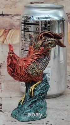 Art Deco Bronze Rooster Statue for a Country Kitchen – Gifts for Sale