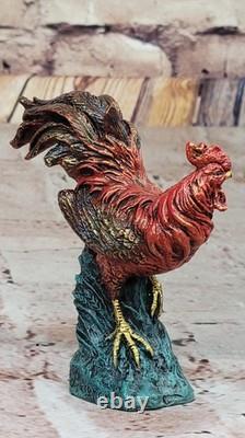 Art Deco Bronze Rooster Statue for a Country Kitchen – Gifts for Sale