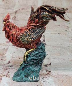 Art Deco Bronze Rooster Statue for a Country Kitchen – Gifts for Sale