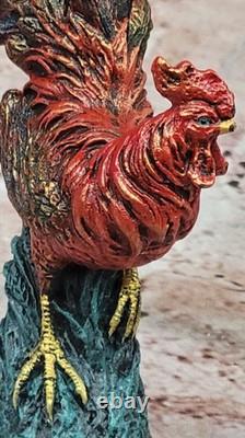 Art Deco Bronze Rooster Statue for a Country Kitchen – Gifts for Sale