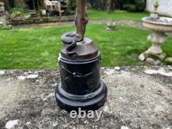 Art Deco Bronze Sculpture Dancer with Drapery