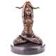 Art Deco Bronze Sculpture Of Shiva After Demetre Chiparus