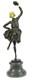 Art Deco Bronze Sculpture Of A Gypsy Dancer For Sale