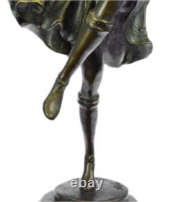 Art Deco Bronze Sculpture of a Gypsy Dancer for Sale