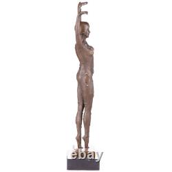 Art Deco Bronze Statue of a Dancer Durga after Demetre Chiparus
