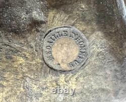 Art Deco Bronze Statue with Double Patina by Alexandre Morlon: Confidence to a Friend