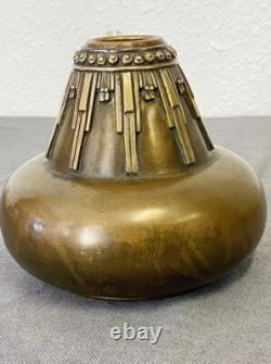 Art Deco Bronze Vase