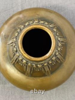 Art Deco Bronze Vase