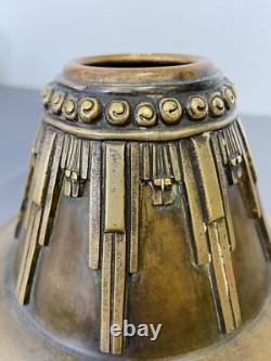 Art Deco Bronze Vase