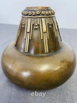 Art Deco Bronze Vase