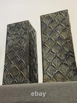 Art Deco Bronze Vase Pair Design