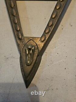 Art Deco Bronze Wall Sconce Mount