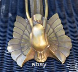 Art Deco Bronze Wall Sconce by Charles Ranc Paradise Bird