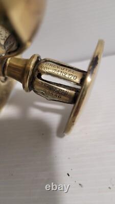 Art Deco Candle Holder Protected Bronze from Vienna