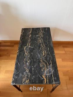 Art Deco Coffee Table Marble Portor Bronze Brass
