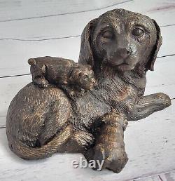 Art Deco Detail Labrador Retriever Dog Interior / Exterior Bronze