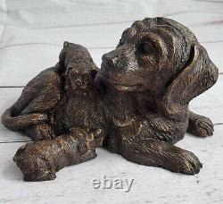 Art Deco Detail Labrador Retriever Dog Interior / Exterior Bronze