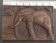Art Deco Elephant Medal R. Thenot 1930s Plaque 75mm Bronze Hallmark Original