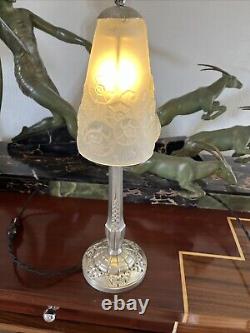 Art Deco French Lamp Muller Lunéville