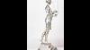 Art Deco Lady Lamp Urn Figurine Bronze
