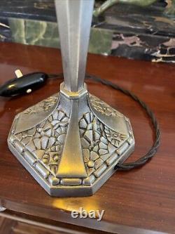 Art Deco Lamp Tulip Signed DAUM NANCY Chandelier Foot Wall Sconce New