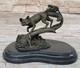 Art Deco Museum-quality Classic Fauna Animal Bronze Fox