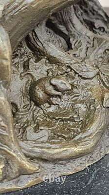Art Deco Museum-Quality Classic Fauna Animal Bronze Fox