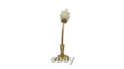 Art Deco New Bronze Minimalist Free Form Floral Torchere Lamp