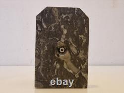 Art Deco Pair of Elephant Bookends, Gilt Bronze and Stone, 1930s