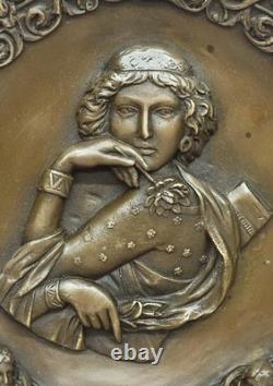 Art Deco Roman Style Bronze Domestic Opener / Office Decoration Sculpture