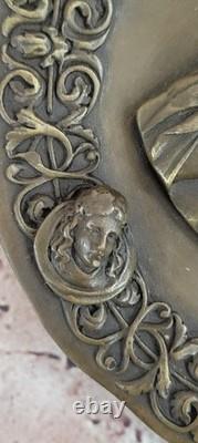 Art Deco Roman Style Bronze Domestic Opener / Office Decoration Sculpture