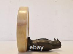 Art Deco Signed Claude (Marcel Guillemard) Bronze Penguins on Marble 1930