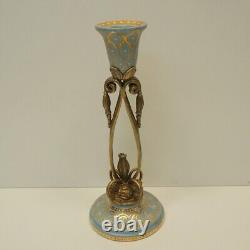 Art Deco Style Art Nouveau Porcelain Candleholder