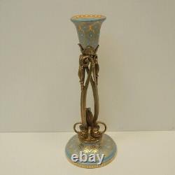 Art Deco Style Art Nouveau Porcelain Candleholder