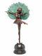 Art Deco Style Ballerina Statuette Bronze 56 Cm