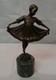 Art Deco Style Opera Dancer Statue Art Nouveau Style Bronze