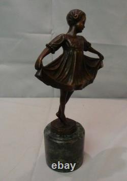 Art Deco Style Opera Dancer Statue Art Nouveau Style Bronze