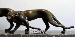 Art Deco Two Panthers Are Marti 1930