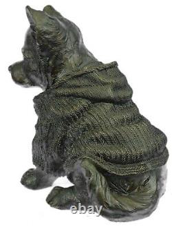 Art Deco Vienna Bronze By Milo Chihuahua Dog Animal Sculpture Home Deco Sale