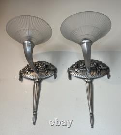Art Deco Wall Sconces, D'avesn