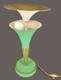 Art Deco Bronze Lamp Base, 1940s-50s, Perzel, Height 39 Cm