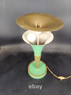 Art Deco bronze lamp base, 1940s-50s, PERZEL, height 39 cm