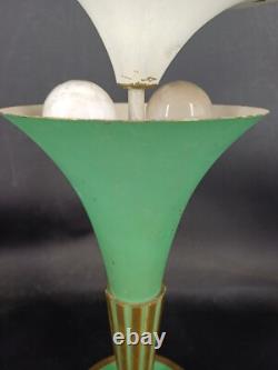 Art Deco bronze lamp base, 1940s-50s, PERZEL, height 39 cm