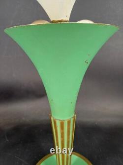 Art Deco bronze lamp base, 1940s-50s, PERZEL, height 39 cm