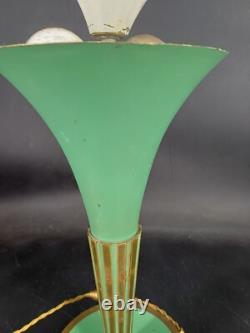 Art Deco bronze lamp base, 1940s-50s, PERZEL, height 39 cm