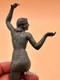 Art Deco era regule sculpture of a dancer without base